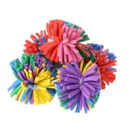 5PCS for Cat Interactive Toys Eco-friendly EVA Flower Ball for Cat Chew Balls Pe