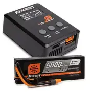 Spektrum SPMX-1031 Smart Powerstage Surface Bundle: 5000mAh 2S 50C LiPo Battery