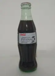 1995 Boise river Festival 8 oz Celebrating 5 years Coca Cola Coke Bottle unopene