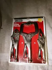 3pcs Locking Pliers Set By JobSmart