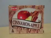 Cinnamon-Apple Incense Cones 1 Box of 10 HEM Free Post AU