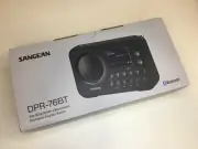 Sangean DAB+ FM Portable Radio (DPR76BTMB) - New
