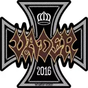 Vader 2016 Iron Cross - Woven Sew On Patch 4" x 4"