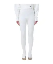 Blended casual pants M White
