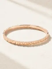 [De Beers] De Beers - Rvl 18-karat Rose Gold Diamond Bangle - S S Gold