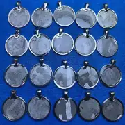 20PCS iron meteorite campo del cielo 20mm diameter pendant KX385