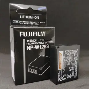 原廠FujiFilm富士NP-W126S電池XT20 X100F XT100 XA3 XT2 XT3 XE3 XH1