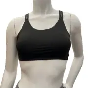 Cozyease Women Cut Out Backless Sport Comfortable Criss Cross Back Workout Bra S
