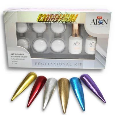 AEON NEW SNS DIPPING POWDER CHROMIUM PROFESSIONAL KIT (MADE IN USA)