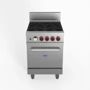Gasmax 4 Burner With Oven Flame Failure GBS4TS