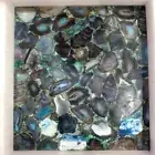 Square Agate Stone Dining Area & Kitchen Slab Table Gemstone Furniture Decors