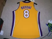 NEW Mitchell & Ness SZ 48 XL Kobe Bryant Lakers Gold JERSEY 1 11 XI 9 III Zoom