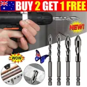 1PCS Crooked Drill Bit 6mm/8mm/10mm/12mm Super Hard Triangular Drill Bit OD