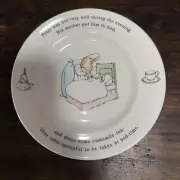 WEDGEWOOD Beatrix Potter Designs Peter Rabbit Child's Plate