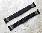 Skull Bones Engraved Black Band Strap for Fitbit Ionic Smartwatch B-SC3