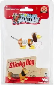 World's Smallest SLINKY DOG Spring Miniature Toy Doll House Retro