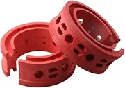 Shuogoufeng Store 2pcs Car Shock Absorber Cushion Spring Bumpers Power Auto-buffers Cushion Car Accessories Universal Spring Bumper