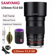 Samyang 135mm F2.0 ED Aspherical Telephot Full Frame Lens for Canon Nikon Sony