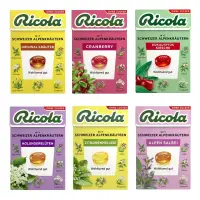 在飛比找蝦皮購物優惠-現貨 德國 Ricola 利口樂 無糖 喉糖 50g 蔓越莓