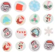 FOMIYES 1000pcs Nail Decoration Decoración Para Acrilicas Christmas Nail Art Nail Polish Decoration UV Builder Gel Decoration Polymer Clay Slices for Nail Art Fruit Decor Nail Sticker