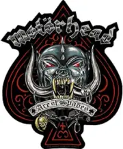 C&D Visionary Motorhead Metallic Ace of Spades Sticker, Multi Color