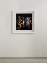 [AP8] AP8 - Guy Bourdin Framed Print, 30'' X 30'' - Black - One size One size Black