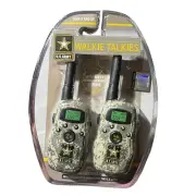 U.S. Army Walkie Talkies Camo - Up To 329 Feet Battery Operated - Kids Gift