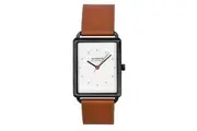 Skagen Hagen Leather Strap White Dial Quartz SKW6929 Men's Watch