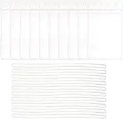 [MOKKHNB] Travel Essential Luggage Tag Holder Bag Tag Millennium Cover 10pcs Id Card Holder Lanyard for Cruise Accessories
