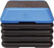 The Step (Made in USA) High Step Aerobic Platform and 4 Black Risers