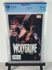 Wolverine #52 - CBCS 9.8 White - Simone Bianchi - Direct Edition - Sabertooth