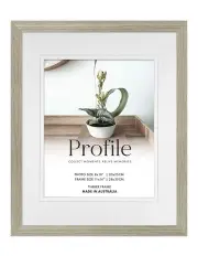 [Profile Australia] Australia Made Timber Collage Photo Frame 11x14"/8x10" in Stone Ash