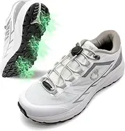 earthinglife grounding Trail Running Shoe for Men Connect to Earth for natual Healing, Waterproof Hiking Shoes Anti-Slip Rubber Outsole for Walking