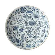 Mottahedeh Sacred Bird & Butterfly Blue Cereal Bowl