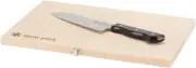 SNOW PEAK Natural Wood Folding Cutting board Set with Lock CS 207 New