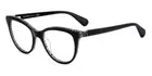 Kate Spade KS MANDEE Eyeglasses Female Black Pattern White 51mm