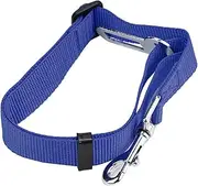 Pet Rope Pet Dog Cat Car Seat Belt Adjustable Harness Seatbelt Lead Leash for Small Medium Dogs Travel Clip Pet Supplies 13 Colors Pet Traction Rope (Size : Blue)