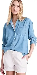 [vineyard vines] Women's Relaxed Chambray Button-Down