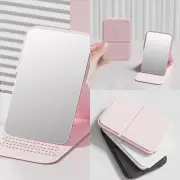 Stand Up Handheld Makeup Mirror Student Vanity Mirror Makeup Skincare