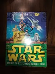 1977-78 Topps Star Wars Unopened Series 5 Wax Box BBCE Sealed