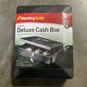 SentrySafe Deluxe Cash Box-Excellent Condition W/2 Keys