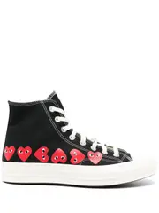 [COMME des GARCONS PLAY CONVERSE] Converse Multi Heart High Top