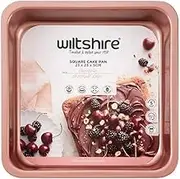 Wiltshire Square Cake Pan, Rose Gold, 23 cm Size