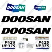 Fits Doosan P425 HP375 Decal Kit Air Compressor Replacement Decal - 3M Vinyl!