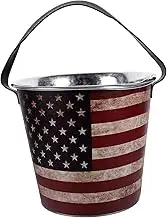 Zerodeko Vintage Ice Cube Bucket for Outdoor Camping and Picnics Practical Beverage Cooler for Wine and Beer Sturdy Design with Smooth Surface for Parties and Restaurants