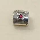 NEW AUTHENTIC PANDORA CHARM LETTER TO SANTA CHISTMAS 791390EN58 W SUEDE POUCH