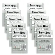 10x 110pc Sleeve Kings 50x75mm Board Game Card Sleeves Sails of Glory Protector