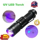 UV Ultra Violet Led Flashlight/Blacklight Light 365 nm Inspection Lamp Torch CT
