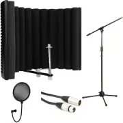 sE Electronics Reflexion X Studio Vocal Kit with Microphone Stand, Cable, and