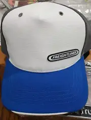 Freightliner Truck White Blue Grey BaseBall Cap Hat Adjustable Adult Brand new!